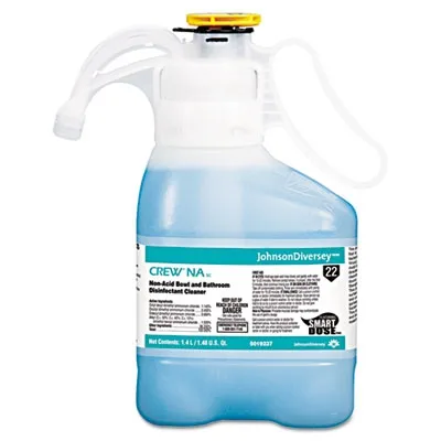 Diversey - DVO5019237 - Crew Non-Acid Bowl & Bathroom Disinfectant Cleaner, Floral, 47.3Oz, 2/Carton