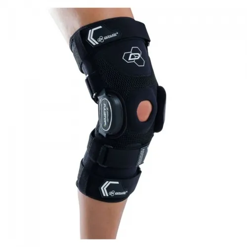 Djo - DP151KB06-BLK-L - BIONIC FullStop Knee Brace, Black, Large. Universal to right or left knee.