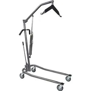 Drive Devilbiss Healthcare - Drive Medical - From: 13023 To: 13023SV -  Silver Vein Hydraulic Patient Lift with Six Point Cradle