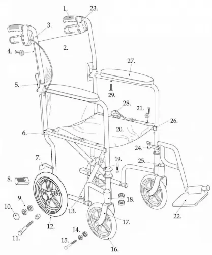 Drive Devilbiss Healthcare - From: STDS4020 To: STDSFLVB - Drive Medical UniversalWheelChairVinylFullArmPad,1/ea