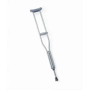 Drive Devilbiss Healthcare - Drive Medical - RTL10402 -  Aluminum Crutches with Accessories, Tall Adult, Fits Patients 5'10" 6'6", 350 lb Capacity