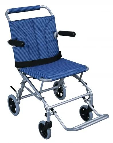 Drive Medical - sl18 - Super Light Folding Transport Wheelchair with Carry Bag
