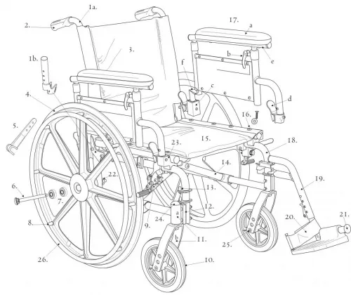 Drive Devilbiss Healthcare - From: STDS2A1429 To: STDS2A4308 - Drive Medical Seat Uphol.FW19BG,1/ea