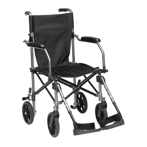 Drive Devilbiss Healthcare - Travelite - From: TC005 To: TC005024 - Drive Medical  Transport Chair In A Bag Gunmetal