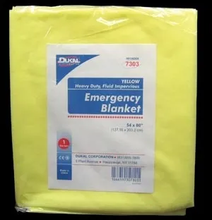 Dukal - 7303 - Emergency Blanket, Heavy Duty Fluid Impervious