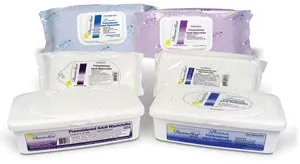 Dukal - AW8150 - Washcloth, Adult, Soft Pack with Lid, 8" x 12", 50/pk, 12 pk/cs