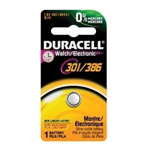 Duracell - From: D301/386 To: D376/377PK - PK Battery Oxide, (UPC# 66127)