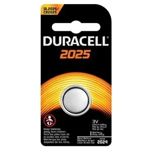 Duracell - DL2025BPK - Lithium Battery Duracell 2025 Coin Cell 3v Disposable 1 Pack