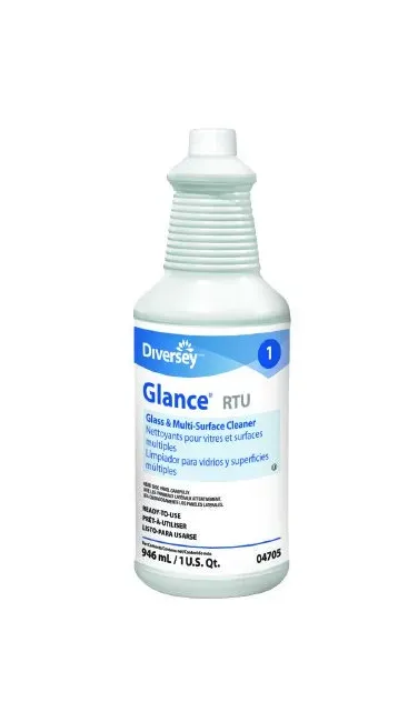 Lagasse - Diversey Glance - DVO04705 -   Glass / Surface Cleaner Ammoniated Pump Spray Liquid 32 oz. Bottle Ammonia Scent NonSterile