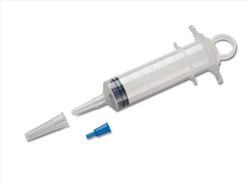 Medline Industries - From: DYND20325 To: DYND20325H  Control Piston Irrigation Syringe 60 cc, Sterile, Latex free