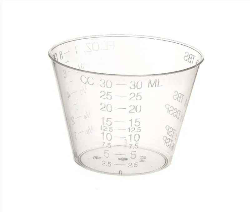 Medline - From: DYND80000 To: DYND90000  Non Sterile Graduated Plastic Medicine Cups,1