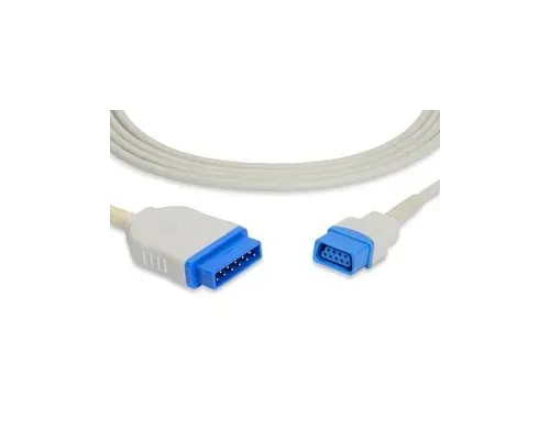 Cables and Sensors - E708-1110 - SpO2 Adapter Cable, 220cm, Datex Ohmeda Compatible w/ OEM: TS-G3 (DROP SHIP ONLY) (Freight Terms are Prepaid & Added to Invoice - Contact Vendor for Specifics)
