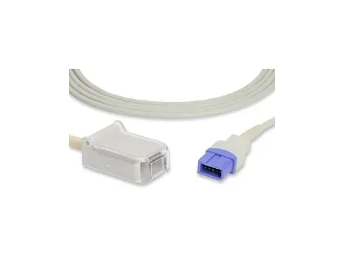 Cables and Sensors - E710-74P0 - SpO2 Adapter Cable, 300cm, Spacelabs Compatible w/ OEM: 700-0792-00, NXSP400 (DROP SHIP ONLY) (Freight Terms are Prepaid & Added to Invoice - Contact Vendor for Specifics)