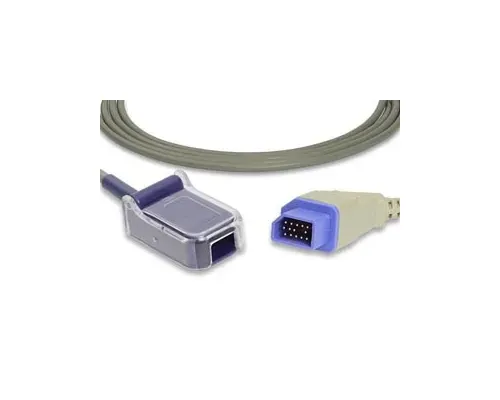 Cables and Sensors - E710P-360 - SpO2 Adapter Cable, 300cm, Nihon Kohden Compatible w/ OEM: JL-650P (DROP SHIP ONLY) (Freight Terms are Prepaid & Added to Invoice - Contact Vendor for Specifics)
