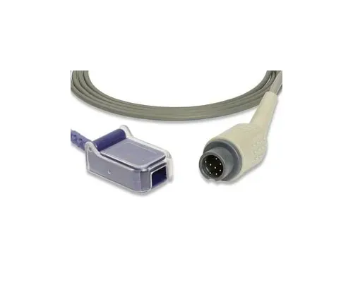 Cables and Sensors - E710P-480 - SpO2 Adapter Cable, 300cm, Mindray > Datascope Compatible w/ OEM: 0010-20-42712 (DROP SHIP ONLY) (Freight Terms are Prepaid & Added to Invoice - Contact Vendor for Specifics)