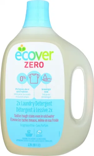 Ecover - KHFM00333153 - Zero Laundry Detergent 2x Concentrated 62 Loads Unscented