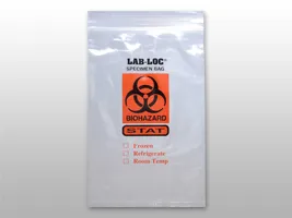 Elkay Plastics - From: LAB20606STAT To: LAB20609STAT - Reclosable 3 Wall Specimen Transfer Bag (STAT")"