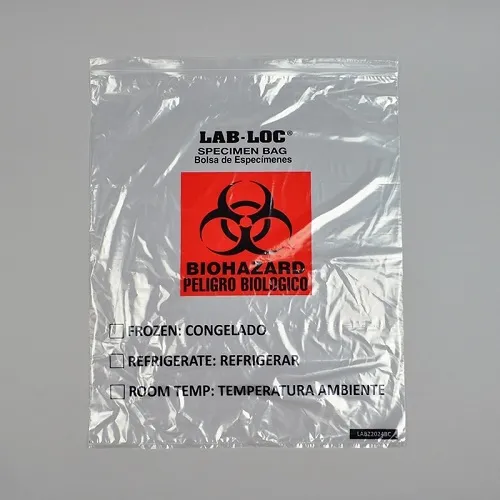 Elkay Plastics - LABZ2024BW - White Opaque Lab-Loc Specimen Bags