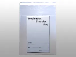 Elkay Plastics - TE20F0810M - Tamper Evident Medication Transfer Bag, 2mil, 8" x 10"