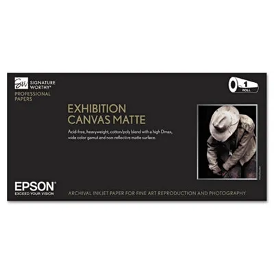 Epsonamer - From: EPSS045242 To: EPSS045261  Exhibition Canvas, 22 Mil, 17" X 40 Ft, Glossy White