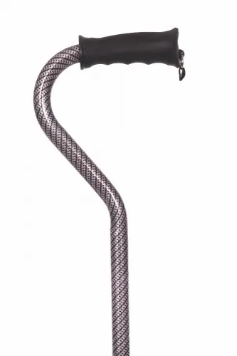 Essential Medical Supply - Gentle Touch - From: W1346ABK To: W1346APW - Essential Medical Supply Offset Cane Black