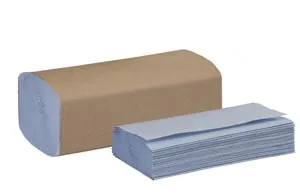 Essity - From: 192121 To: 192122  Universal Windshield Paper Towel, Folded, 1 Ply, Blue, 10.3" x 9.1", 250 sht/pk, 9 pk/cs