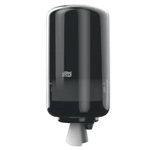 Essity - From: 558028A To: 559028A  Centerfeed Dispenser, Mini, Universal, Black, M1, Plastic, 13.1" x 6.9" x 6.5", 1/cs