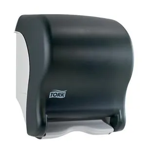 Essity - 86ECO - Hand Towel Roll Dispenser, Electronic, Touch-Free Auto Transfer, Advanced, Smoke, H21, Plastic, 14.4" x 11.8" x 9.1", 1/cs