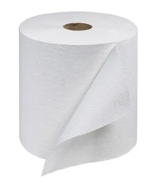 Essity - RB8002 - Hand Towel Roll, Universal, White, 1-Ply, Embossed, H21, 800ft, 7.9" x 7.8" x 1.9", 6 rl/cs