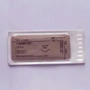 Ethicon - 810H - Suture Chromic Gut Suture: Suture Usp (3 Metric) Ct-1 Needle 
