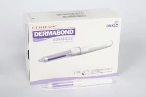 J & J Healthcare Systems - Dermabond Advanced - DNX12 - J&J  Skin Adhesive  0.7 mL Liquid Precision and Dome Applicator Tip 2 Octyl Cyanoacrylate