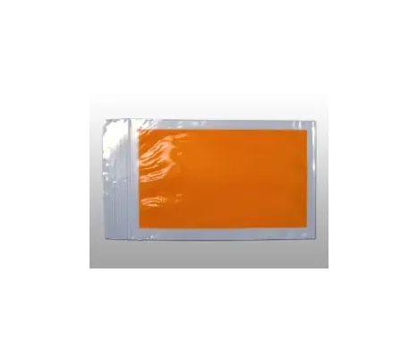 Elkay Plastics - F20406OB - Orange Block Bag - Seal Top Reclosable