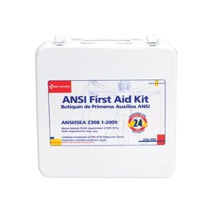 First Aid Only - 242-AN - 24 Unit First Aid Kit, Metal Case  (DROP SHIP ONLY)