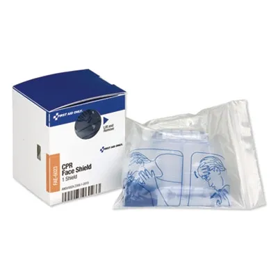 Firstaidon - From: FAOFAE6023 to  FAOFAE6023 - Firstaidon FAOFAE6023 Smartcompliance Cpr Face Shield Breathing Barrier Plastic One Size Fits Most & And