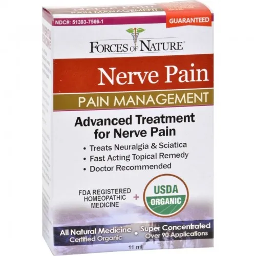 Forces of Nature - 1138247 - Organic Nerve Pain Management - 11 ml