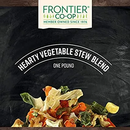 Frontier Bulk - 2124 - Frontier Bulk Vegetable Blend for Hearty Stew, 1 lb. package