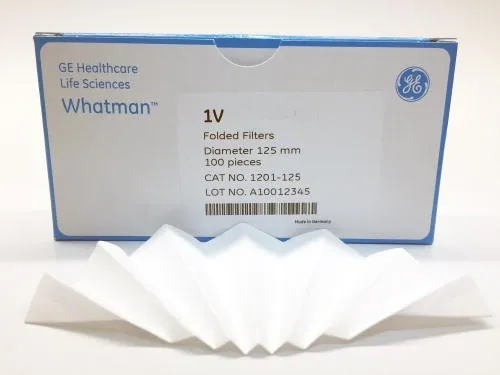 GE Healthcare - From: 1201-125 To: 1201-320 - Ge Healthcare Grade 1V Filter Paper for General Filtration, 12.5 cm circle (100 pcs)