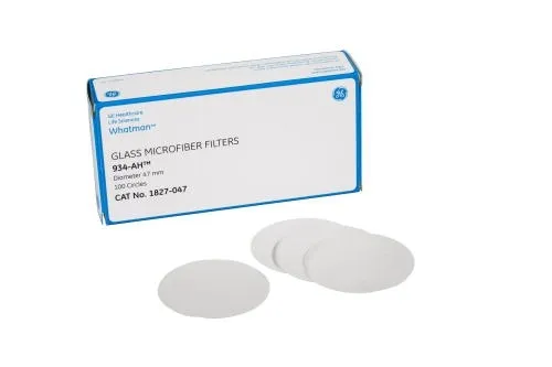 GE Healthcare - From: 1827-021 To: 1827-957  Ge HealthcareGrade 934 AH Filter for Total Suspended Solids Analysis, 21 mm circle (100 pcs)