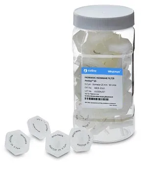 GE Healthcare - From: 6809-2102 To: 6809-2122 - Ge Healthcare Anotop 25 mm Sterile Syringe Filters, 0.02 &micro;m (50 pcs)