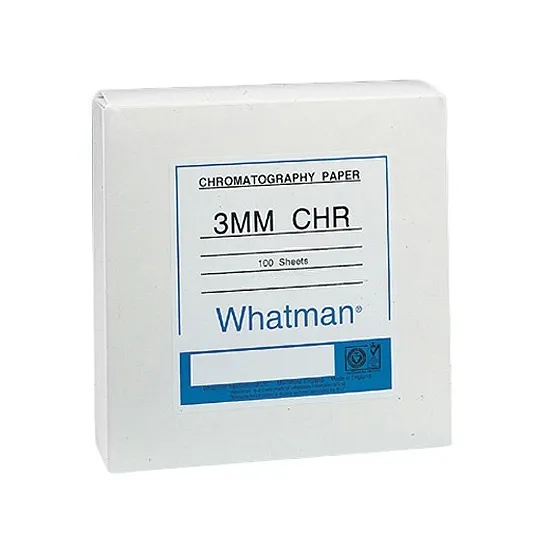 Ge Healthcare - 3030-6132 - Cellulose Chromatography Paper, Grade 3MM Chr Sheets, 12 x 14cm, 100/pk