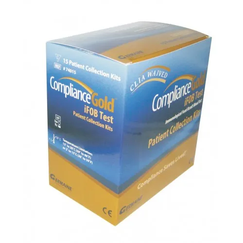 Germaine Laboratories - From: 74014 To: 74034 - Compliance Gold iFOB Patient Collection Kits