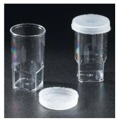 Globe Scientific - 107047 - Blood Cell Counting Vial With Attached Snap Cap, Graduated To 20ml