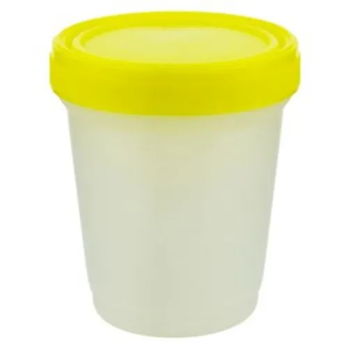 Globe Scientific - From: 6540 To: 6545 - Container: Histology, Pp, Graduated, With Separate Yellow Screwcap