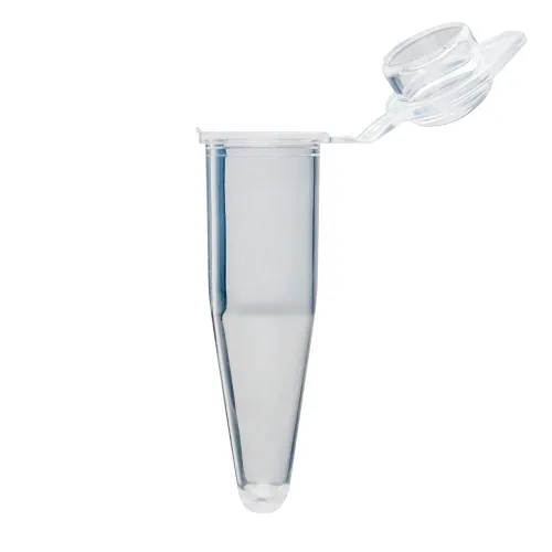 Globe Scientific - From: PCR-02F To: PCR-05F - Individual Pcr Tube With Frosted Flat Cap