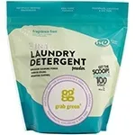 Grab Green From: 229532 To: 229536 - 3-in-1 Laundry Detergents Fragrance Free Concentrated Powder With Scoop 100 Loads (a) Automatic Dish