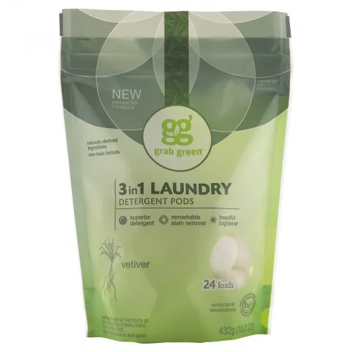 Grab  - 640221 - Vetiver Laundry Pods
