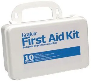 Graham-Field - 1799-10P - First Aid Kit Pltic-10 Person Grafco - Medical/Surgical