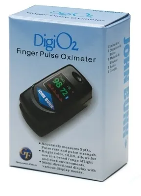 Graham-Field From: JB02007 To: JB02017 - DigiO2 Finger Pulse Oximeter DigiOx OxyRead