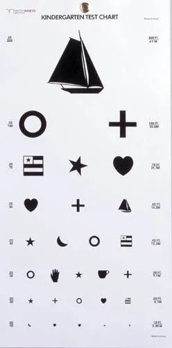 Graham-Field - From: 19045 To: 19046 - Illiterate Eye Chart 22 x11