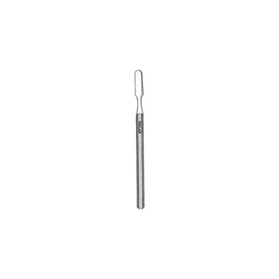 Sklar - H22-103 - Dermal Curette Sklar Fox 5-1/2 Inch Length Flat Handle 5 Mm Tip Straight Fenestrated Round Tip
